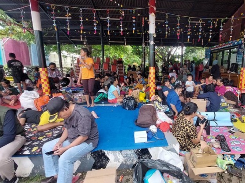 BNPB: Ratusan Pengungsi Kebakaran Plumpang Dipastikan Kondisinya Sehat