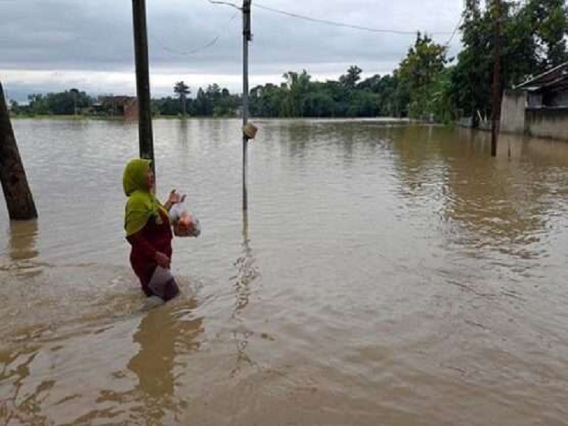 Diguyur Hujan Deras, Delapan Kecamatan di Sragen Terendam Banjir