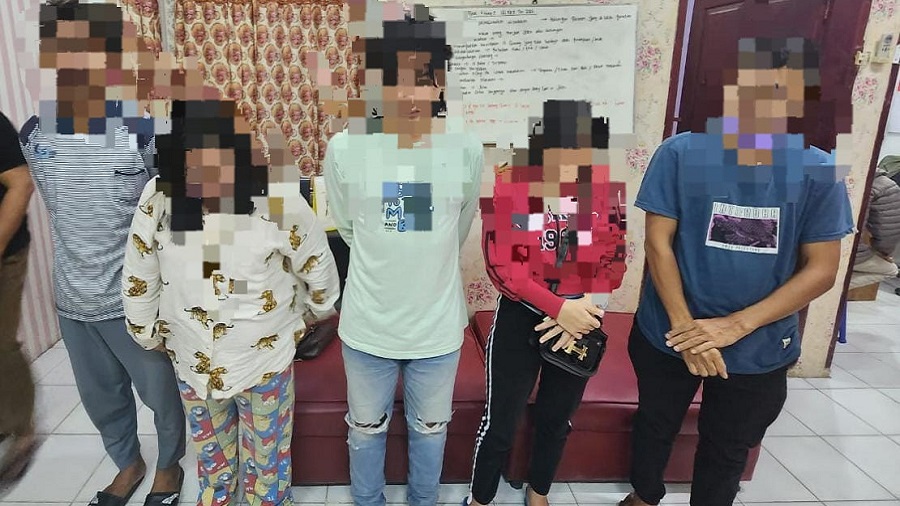 Mucikari dan Dua Pasangan di Luar Nikah Terjaring Razia Polresta Gorontalo Kota
