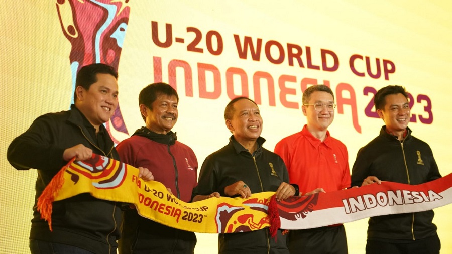 Ketum PSSi Erick Thohir Luncurkan Merchandise Piala Dunia U-20 yang Andalkan Produk Lokal