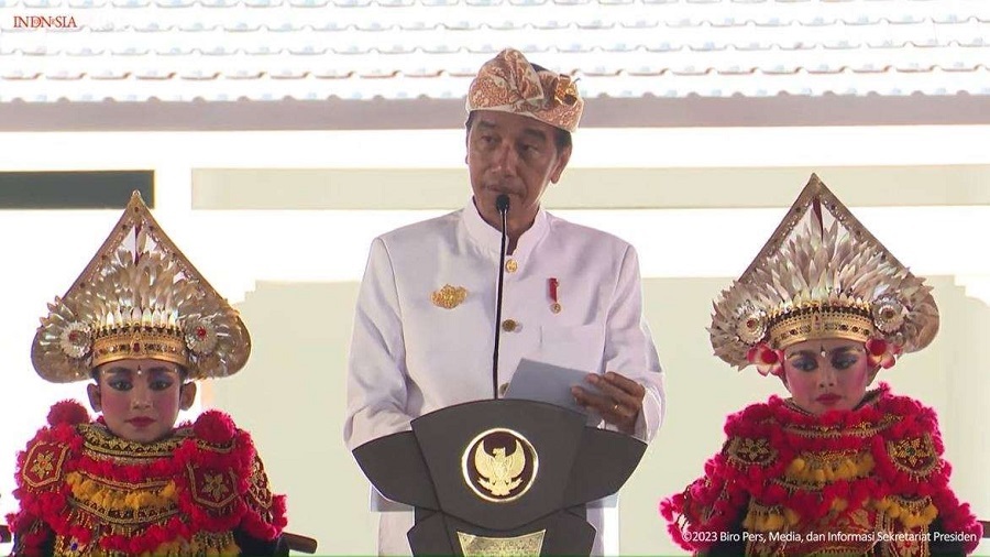 Presiden Jokowi Ajak Rayakan Hari Nyepi dengan Berserah Diri
