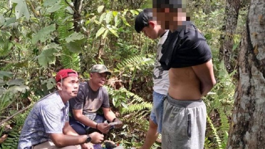 Sabu Seberat 90,74 Gram Ditemukan Petugas Polres Tapin di Semak Belukar