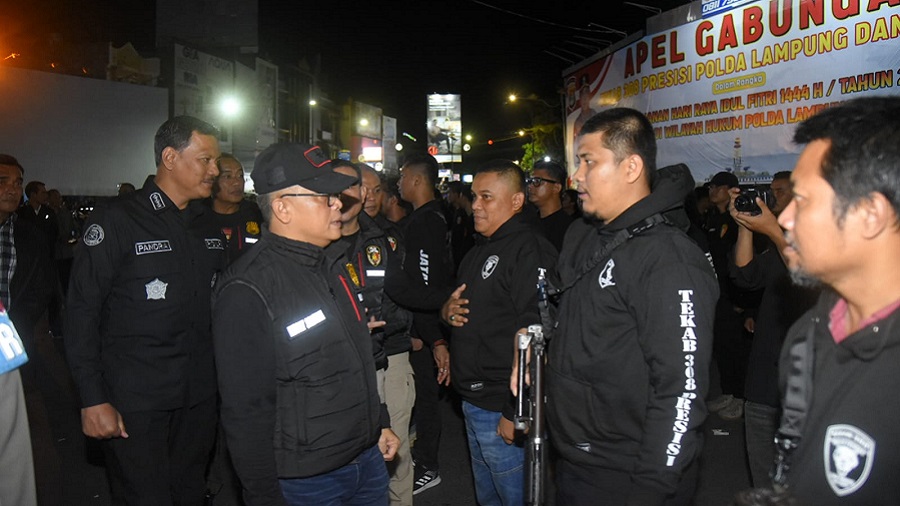 Polda Lampung Siapkan Sniper untuk Tindak Tegas Pelaku Kriminal yang Mengganggu Pemudik