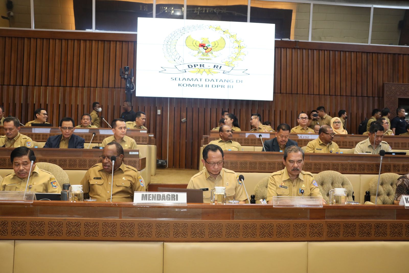Komisi II DPR RI Setujui Anggaran Kemendagri Tahun 2024 Sebesar Rp3,32 Triliun