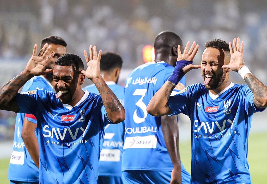 Debut Manis Neymar di Liga Arab Saudi, Al-Hilal Hajar Al-Riyadh dengan Skor Telak 6-1