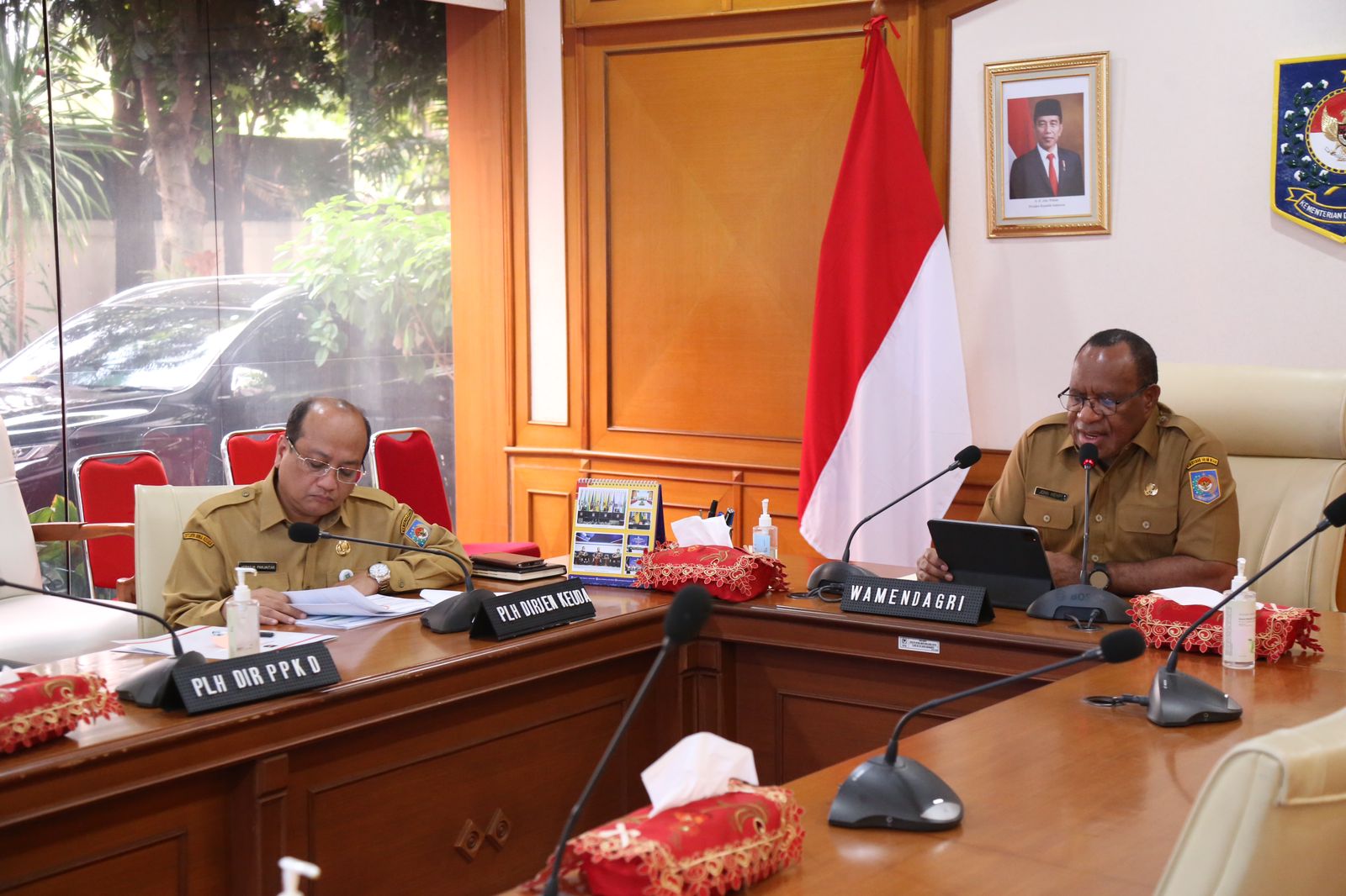 Wamendagri Dorong Sejumlah Pemda di Sulawesi Segera Lakukan Penandatanganan NPHD Anggaran Pilkada