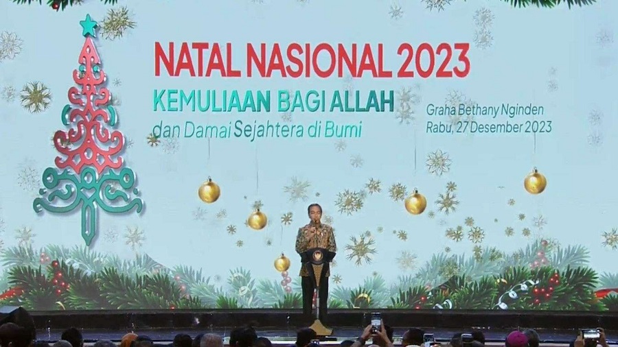 Presiden RI Joko Widodo: Semoga Kehangatan Natal Penuhi Hati Rakyat Indonesia