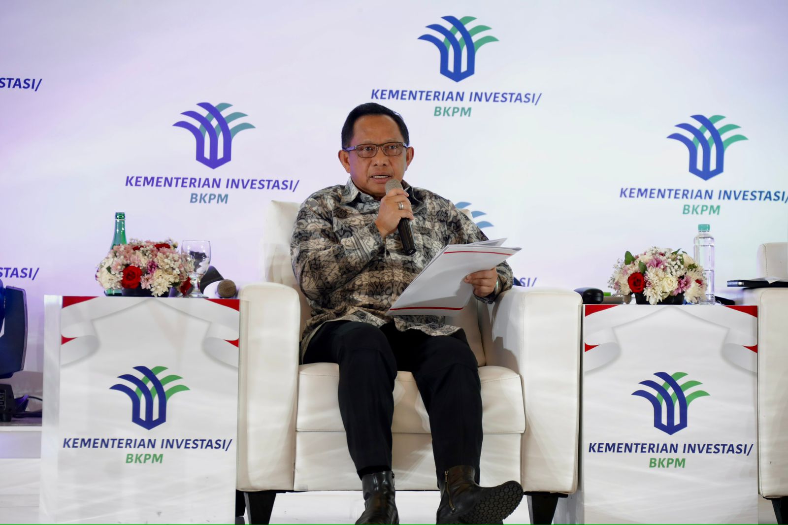 Di Rakornas Investasi 2023, Mendagri Minta Pemda Tingkatkan Kapasitas Fiskal untuk Kemajuan Daerah