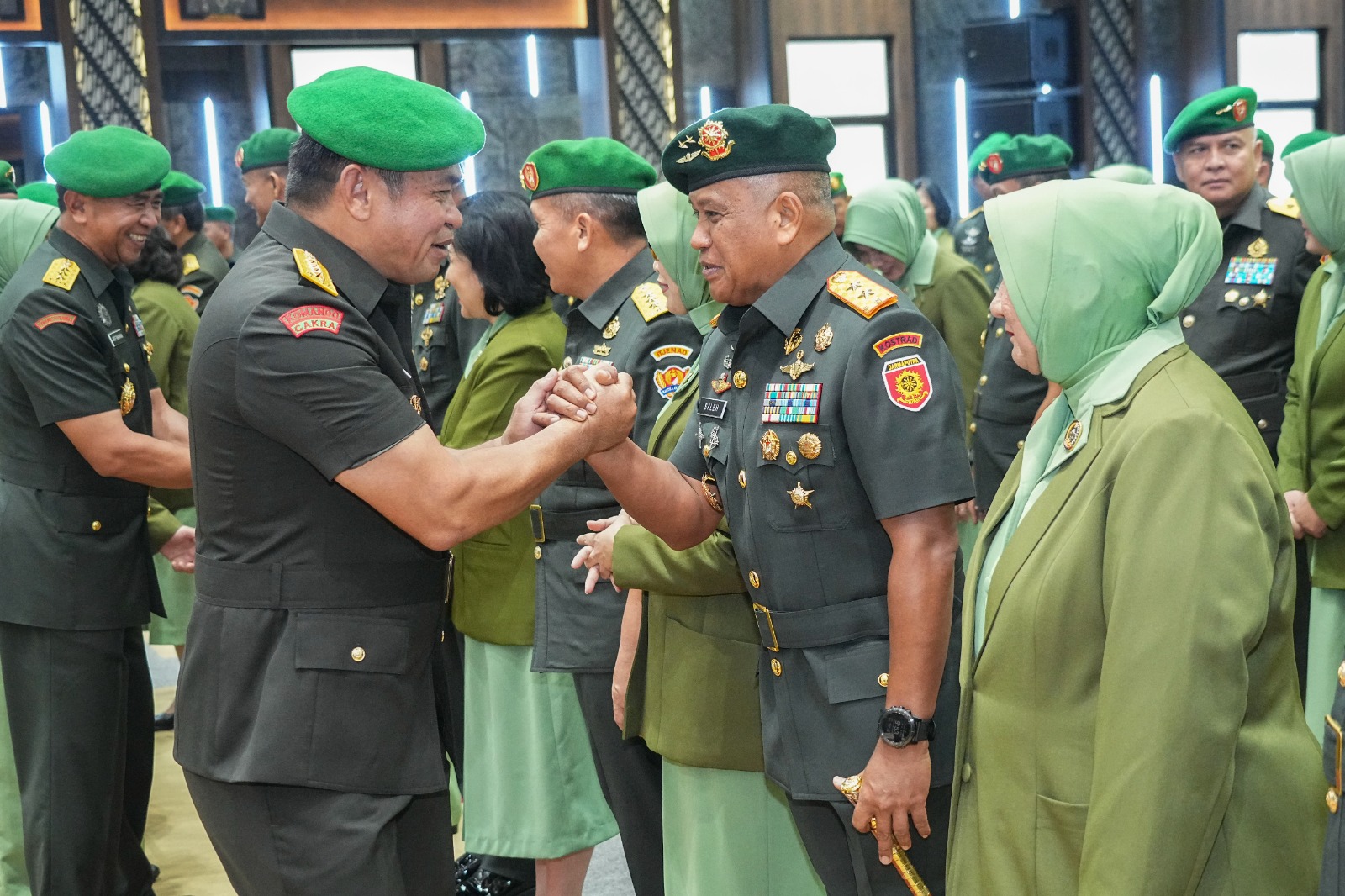 Mayjen TNI Muhammad Saleh Mustafa Resmi Jabat Pangkostrad
