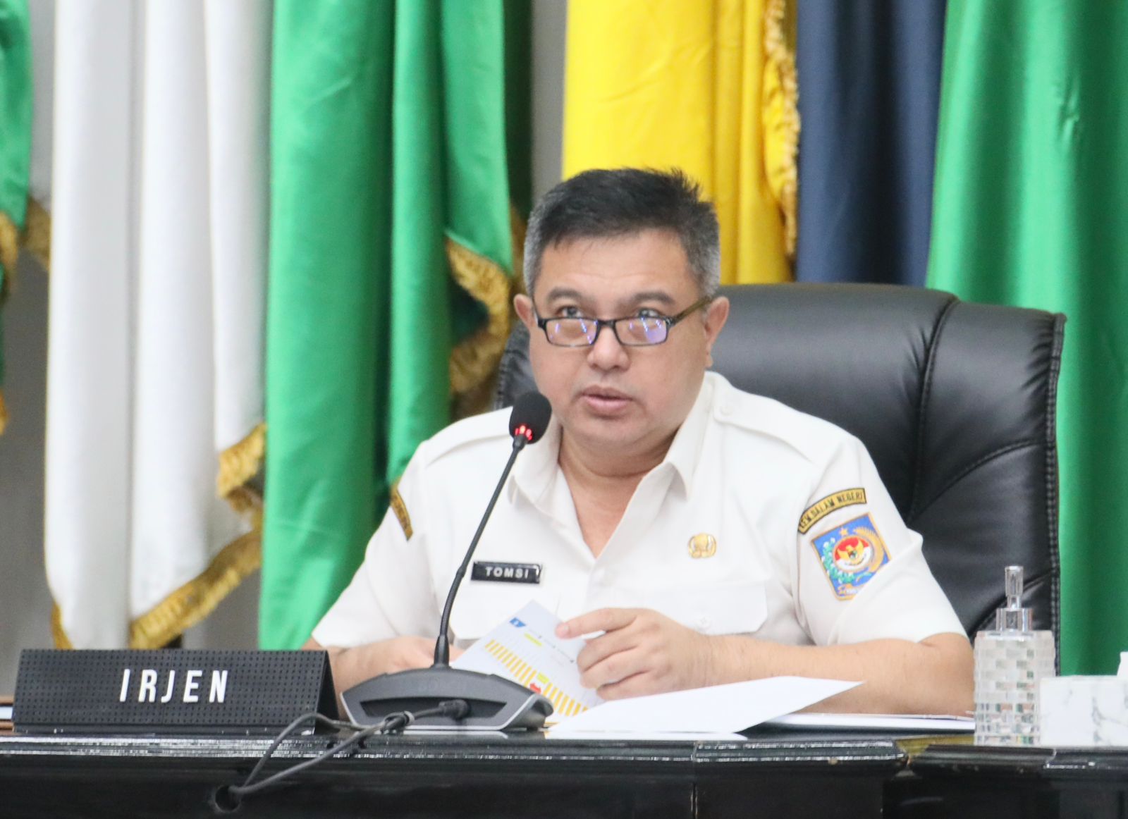 Kendalikan Inflasi, Irjen Kemendagri Minta Pemda Perhatikan Harga Cabai Merah dan Cabai Rawit
