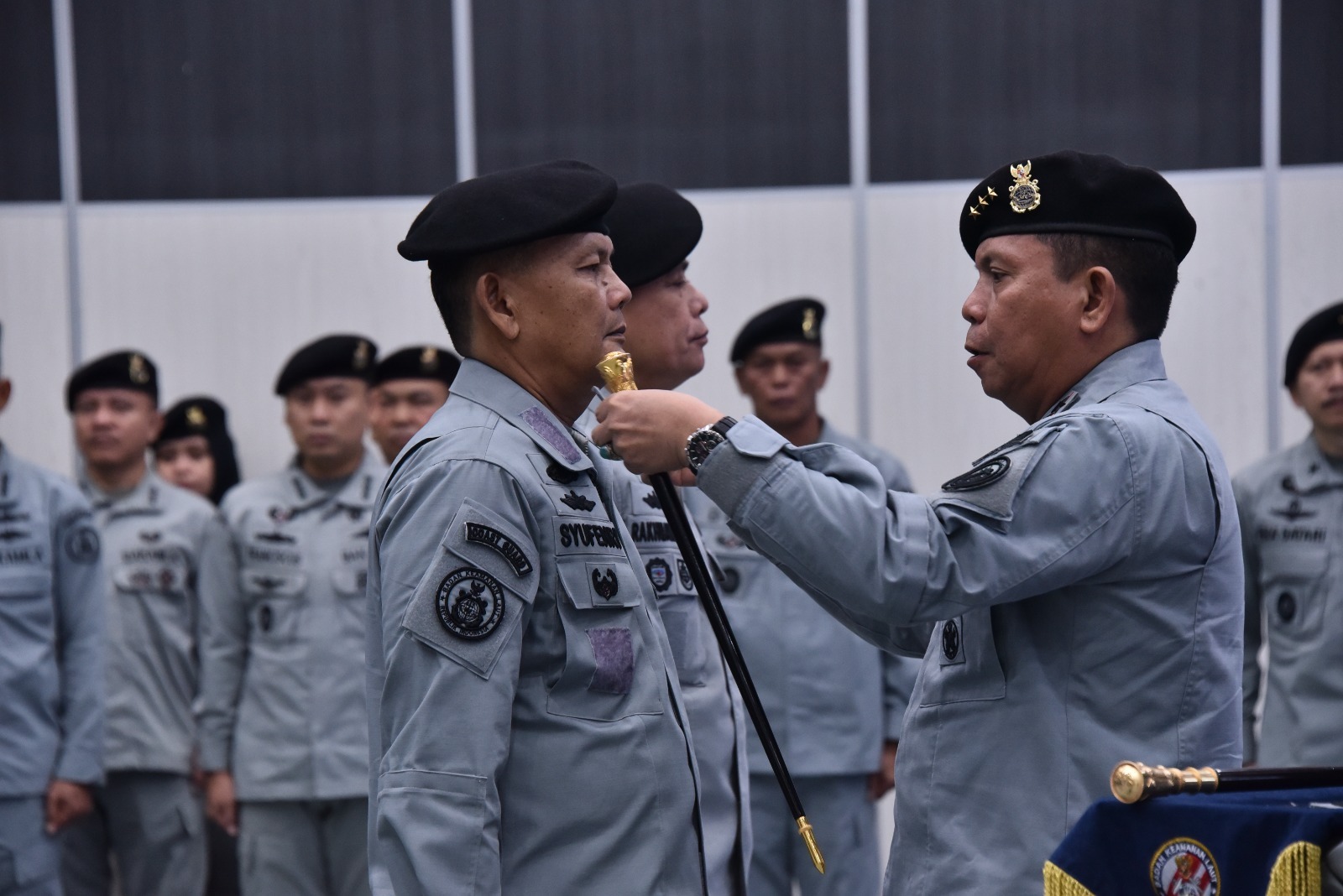 Kepala Zona Bakamla Barat Bakamla RI Resmi Berganti