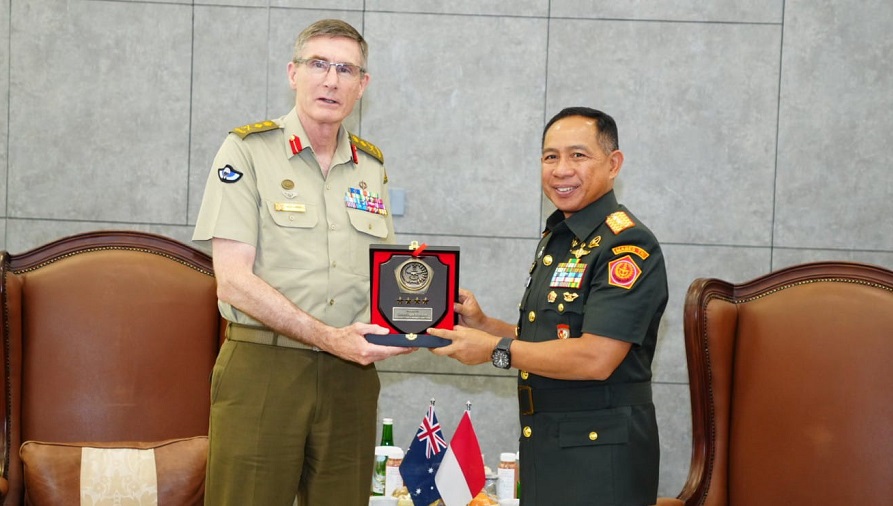 Terima Kunjungan Panglima Angkatan Bersenjata Australia, Ini Komitmen Panglima TNI