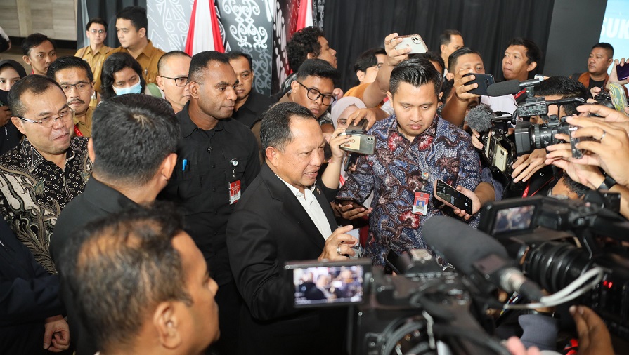 Mendagri Bersyukur Pemilu 2024 Berjalan Aman dan Lancar