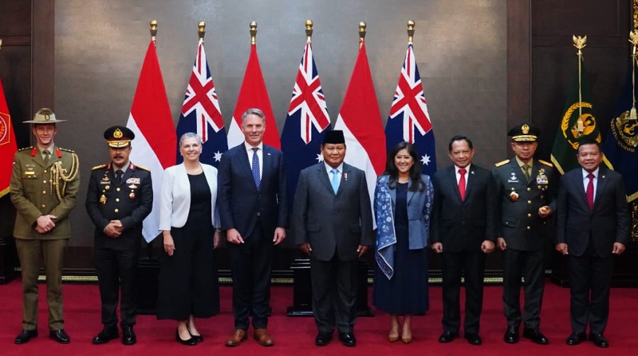 Panglima TNI Dampingi Menhan RI Terima Waperdam Australia