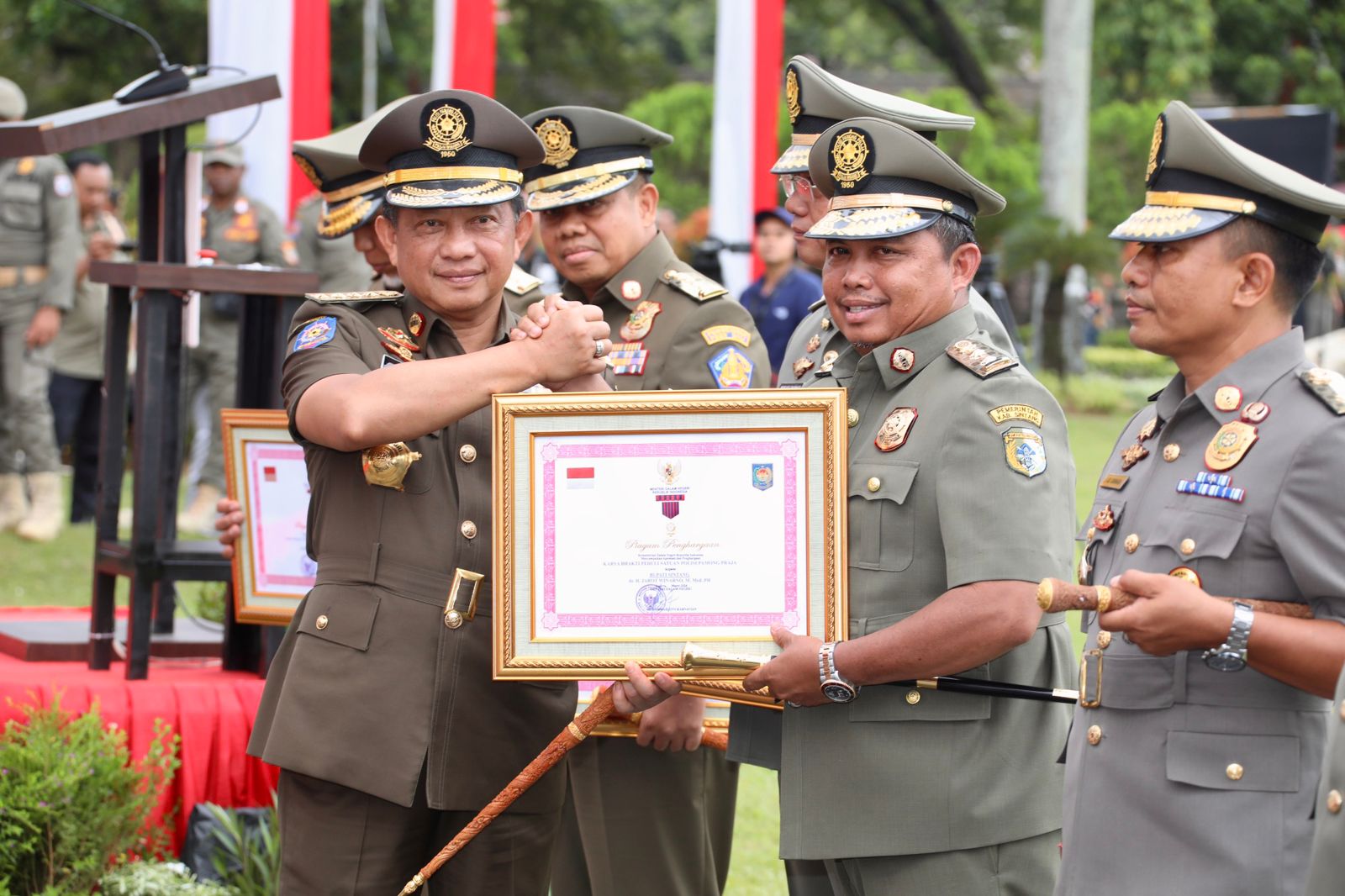 Mendagri Minta Satpol PP dan Satlinmas Jaga Integritas