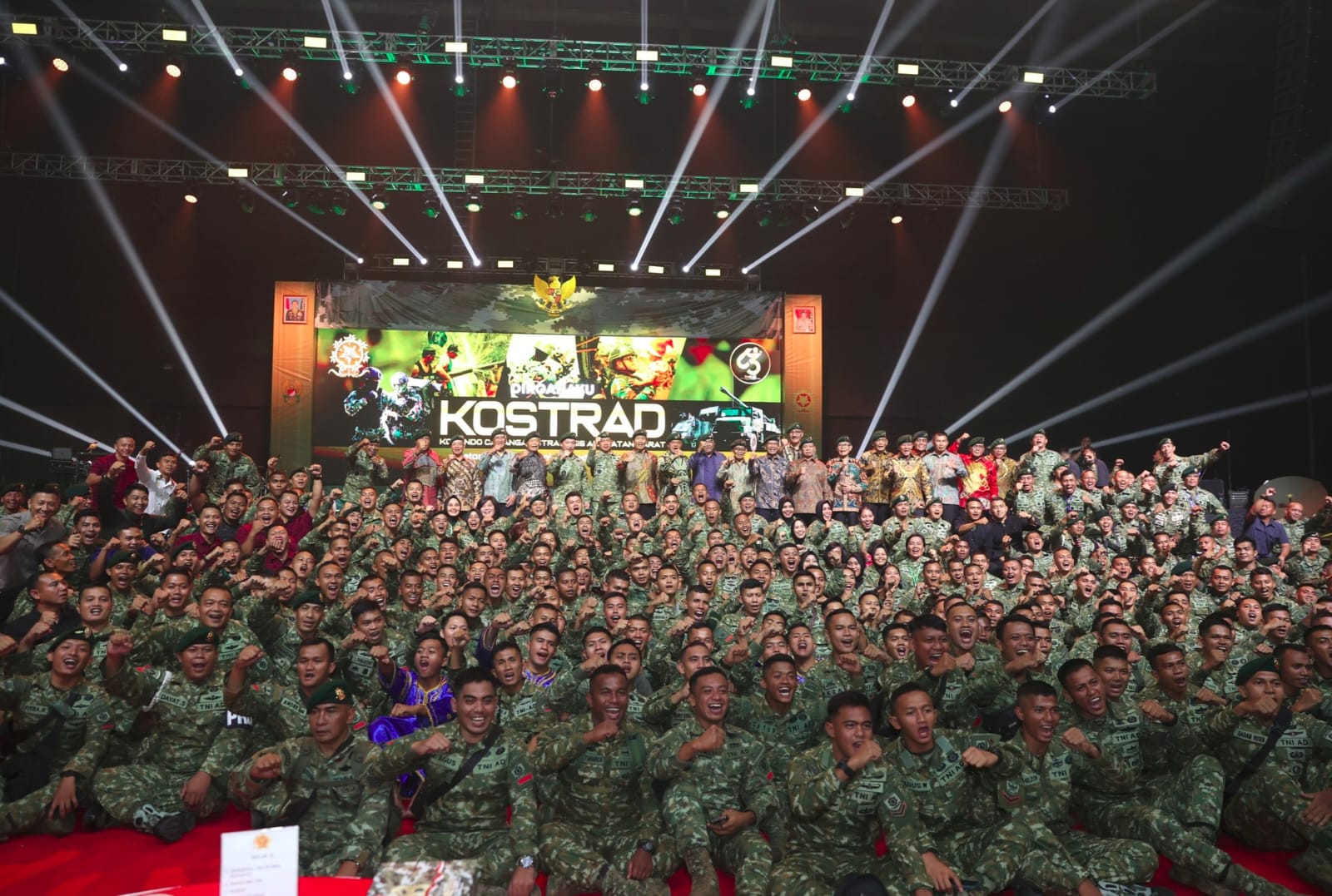 Puncak Peringatan HUT Ke-63 Kostrad di Beach City Internasional Stadium Ancol