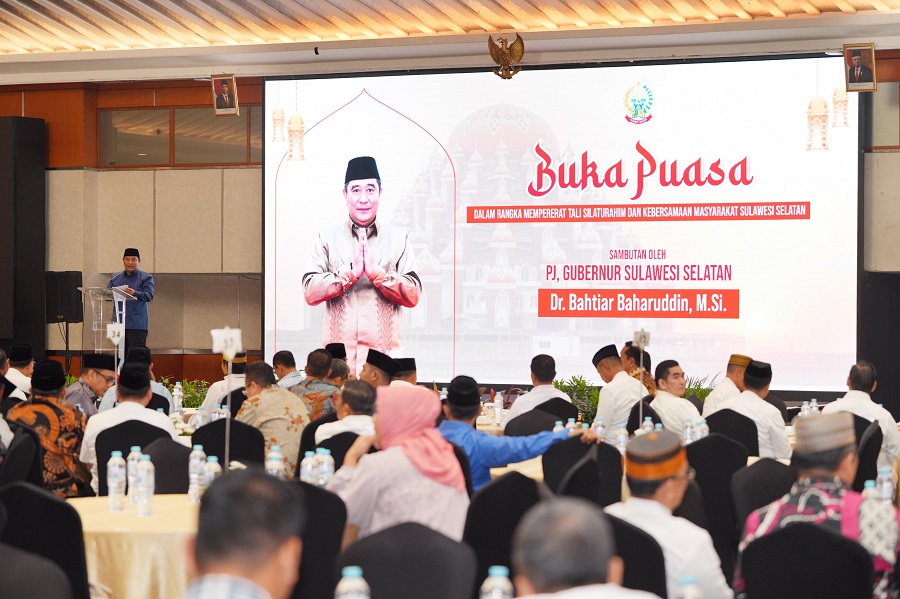 Buka Puasa Bersama Masyarakat Sulsel di Jakarta, Pj Gubernur Bahtiar: Pulangmaki ke Kampung, Saatnya Investasi Membangun Daerah