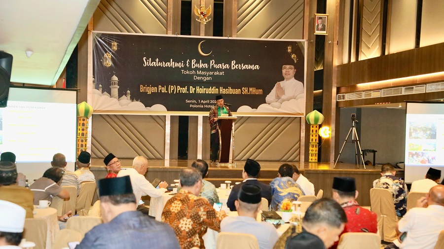 Stafsus Mendagri Hasibuan Hadiri Silaturahmi dan Buka Puasa Bersama Lintas Etnis di Kota Medan