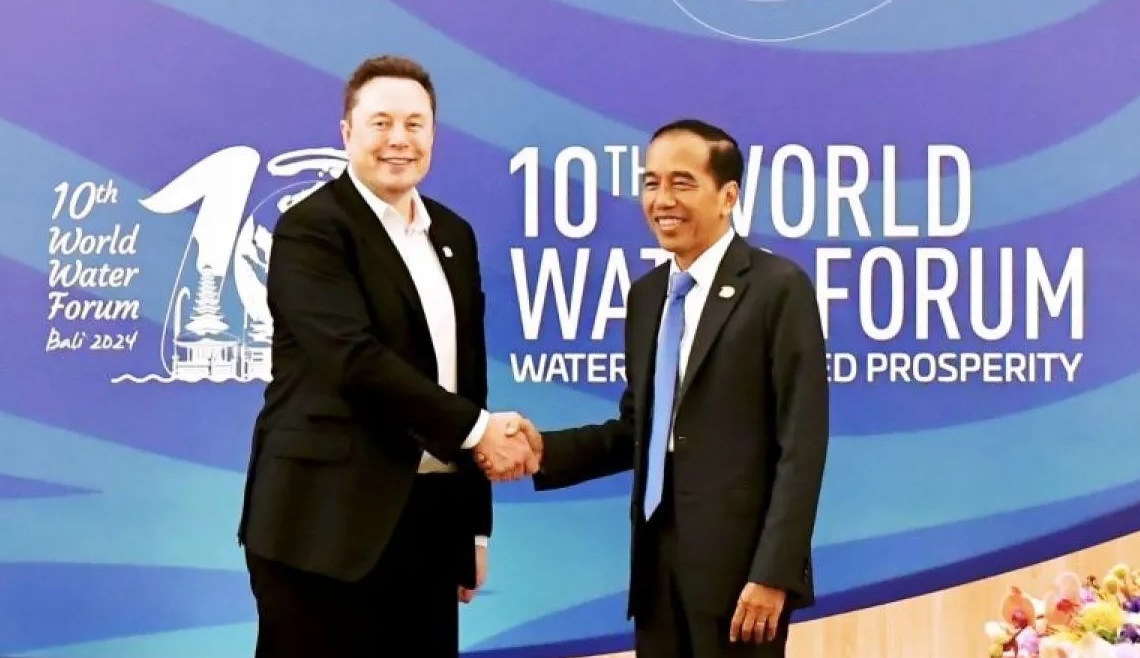 Presiden Jokowi Ajak Bos Tesla Elon Musk Sediakan Internet Terjangkau di Indonesia
