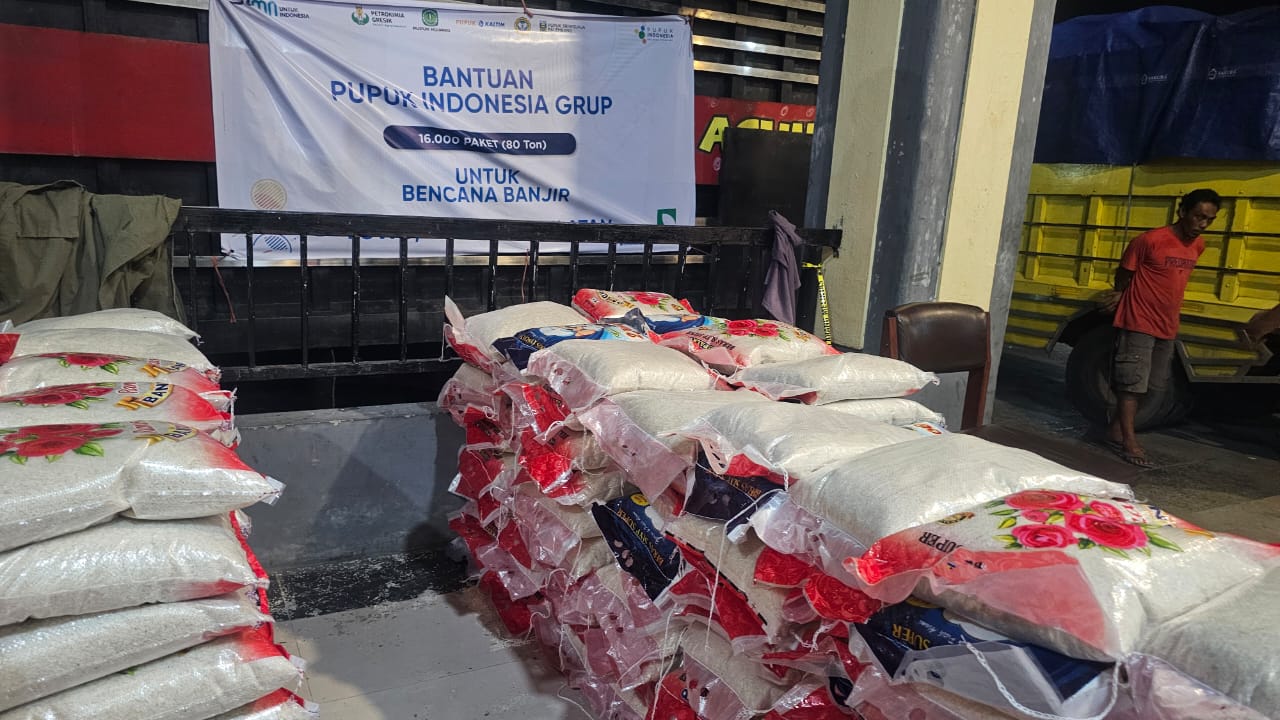 Pemerintah Pusat Kirim Bantuan 40 Ton Beras untuk Warga Terdampak Banjir dan Longsor di Sulsel