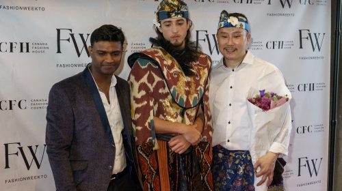 Desainer Indonesia Juan Iskandar Memukau di Official Launch Canada Fashion Council