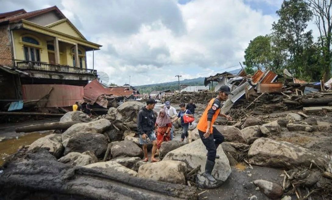 BNPB Sebut 67 Orang Meninggal Dunia Akibat Banjir Lahar Dingin di Sumbar