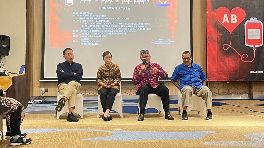 Komunitas Golongan Darah AB DKI Jakarta Gerak Cepat Terhadap Permintaan Darah Bagi Pasien