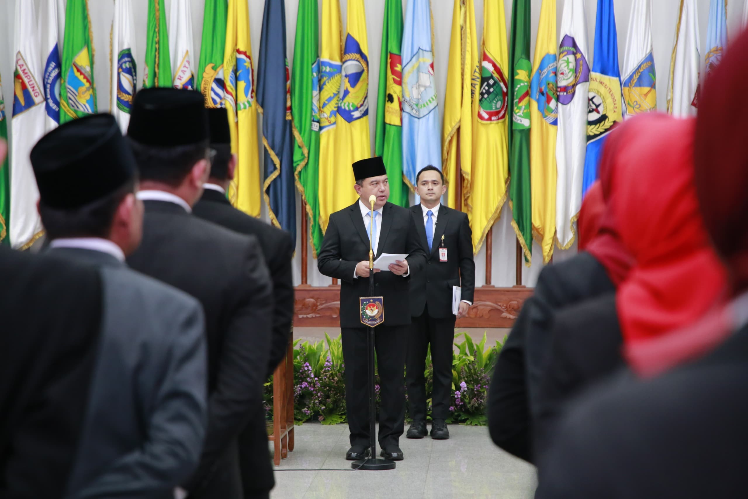 Sekjen Kemendagri Lantik 101 Pejabat Fungsional di Lingkungan Kemendagri dan BNPP